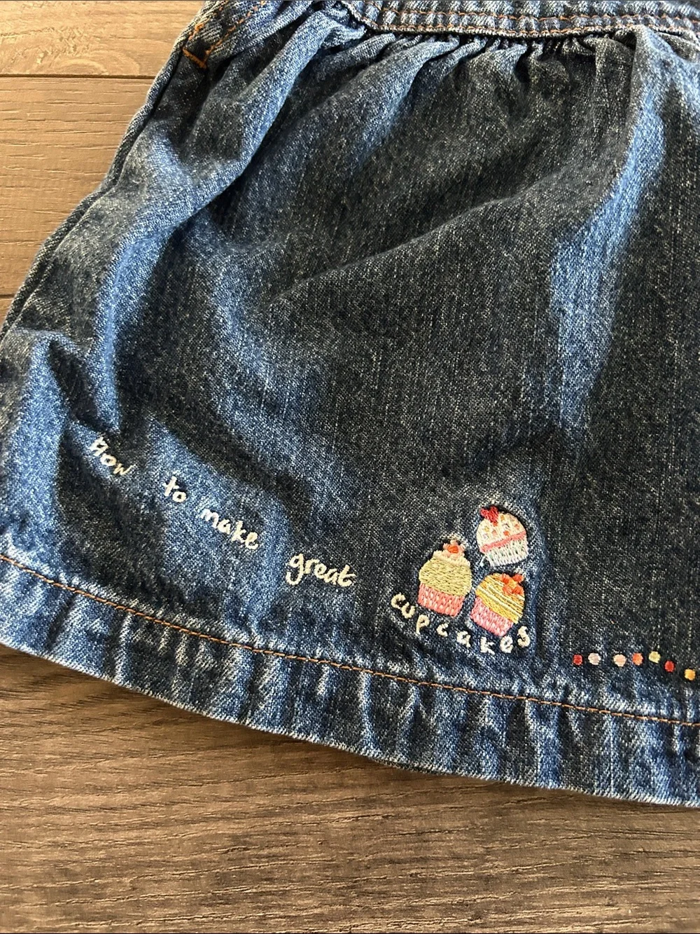Osh Kosh Denim Jumper Girls 6-9mo